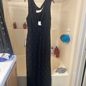 ECI Navy Lace Dress